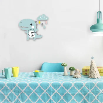 

Wall Hanging Novelty Modern Design Large Cartoon Wall Clock DIY Classroom Living Room Home Decoration Children Wall Clocks