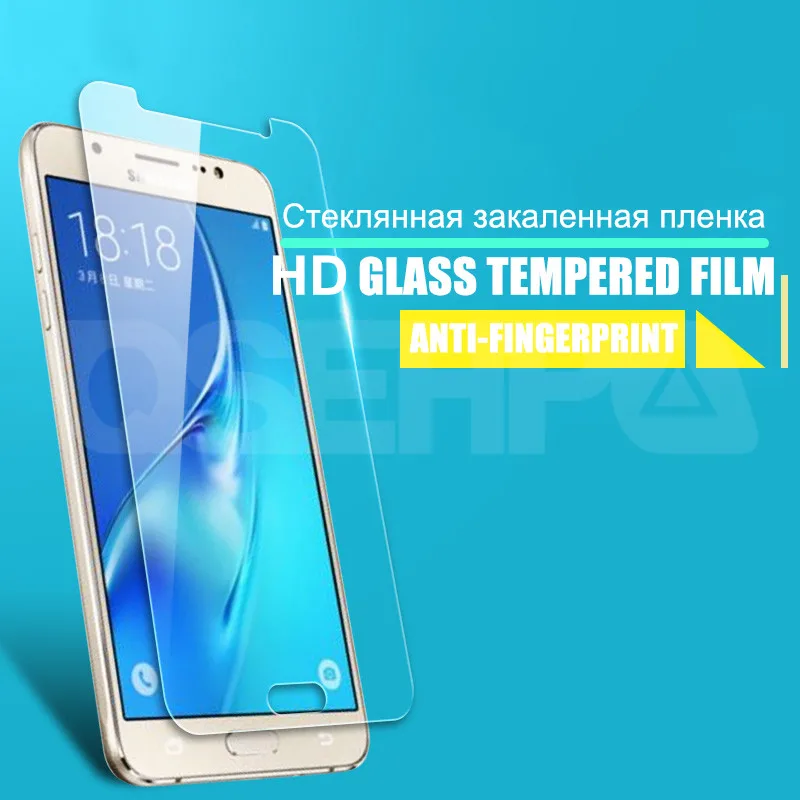 0,22 мм закаленное Стекло для Samsung Galaxy A3 A5 A7 J3 J5 J7 A6 A8 A9 Экран Защитная Стекло пленка