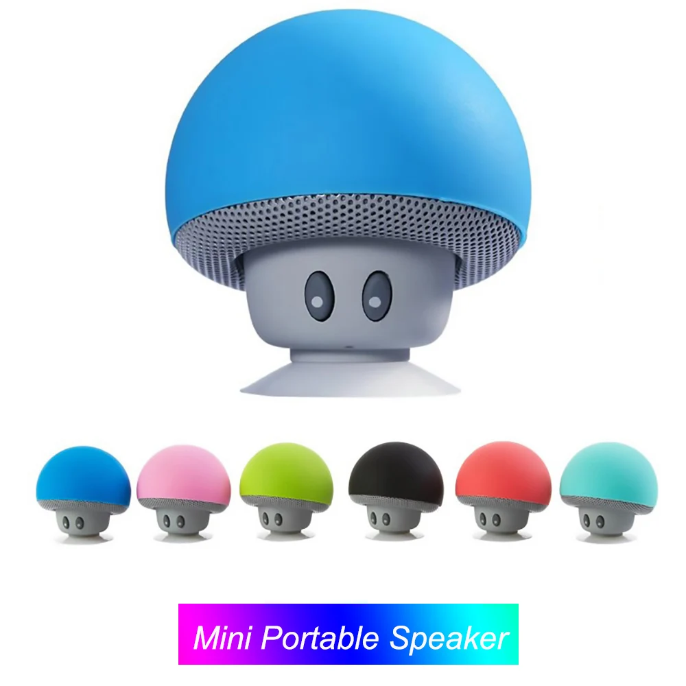 mini mushroom bluetooth speaker