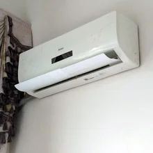 Регулируемая Крышка для кондиционера лобовое стекло кондиционер дефлектор перегородка щит ветровой направляющий месяц прямой анти-Ветер щит