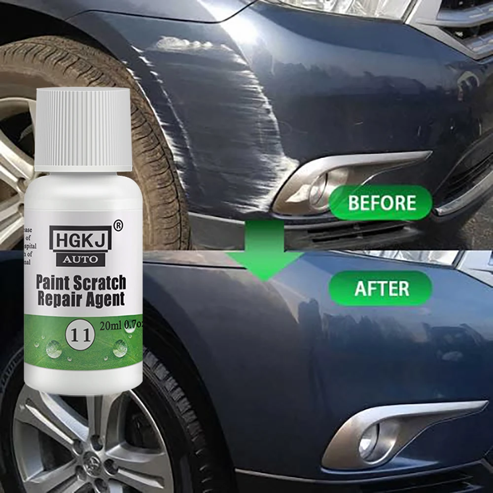 Car Scratch Repair Paste HGKJ 11 Paint Care Restorer Slight Scratch Solution Remover Agent Polishing Restoration Wax for Auto car scratch repair paste