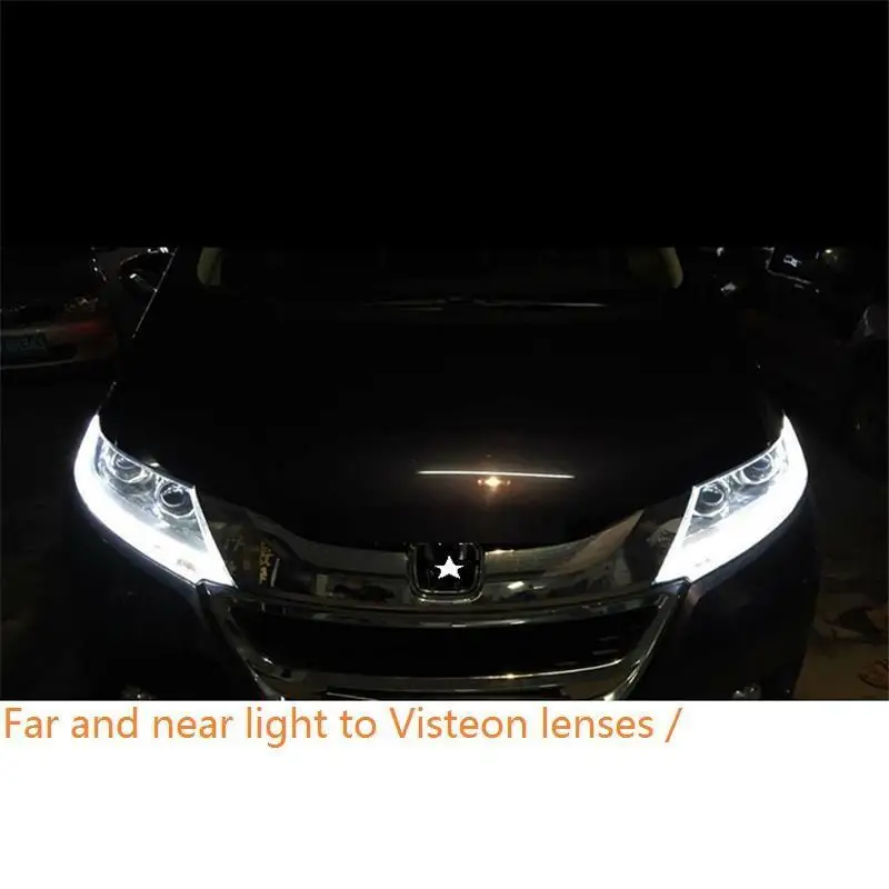 Дневные ходовые огни Luces Led Para автозапчасти наружные фары автомобильные фары в сборе 05 06 07 08 09 10 11 для Honda Odyssey