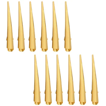 

12Pcs Large Metal Hair Clips for Styling Salon Sectioning Rust-Proof Hairpin