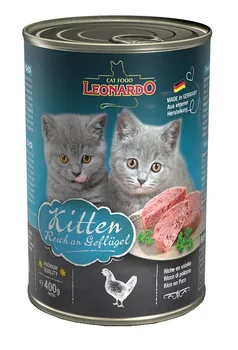 

LEONARDO LEONARDO KITTEN REICH AN GEFLUGEL for kittens with a bird 400g