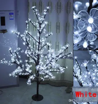 

Christmas LED Cherry Blossom Tree Light 1.5M Height Tree Lights Fairy Lights Landscape Outdoor Lighting for Holiday Wedding Deco