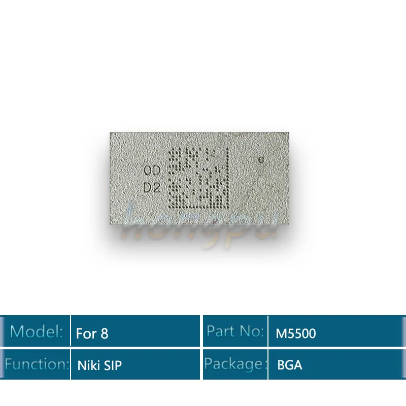 10 шт./лот M5500 для iphone 8, 8G 4,7 контакт IC Ники SIP Boost модуль индуктора микрочип интегральная схема