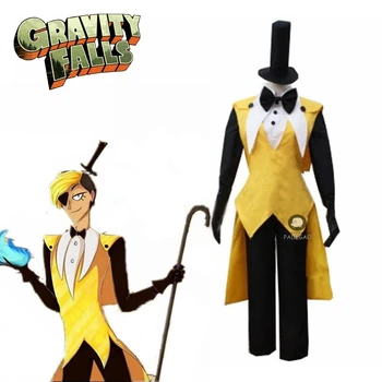 

Gravity Falls Bill Cipher Cosplay Costume Mystery Attack Outfit Halloween Costumes Bill And Will Cosplay Costume Style 2