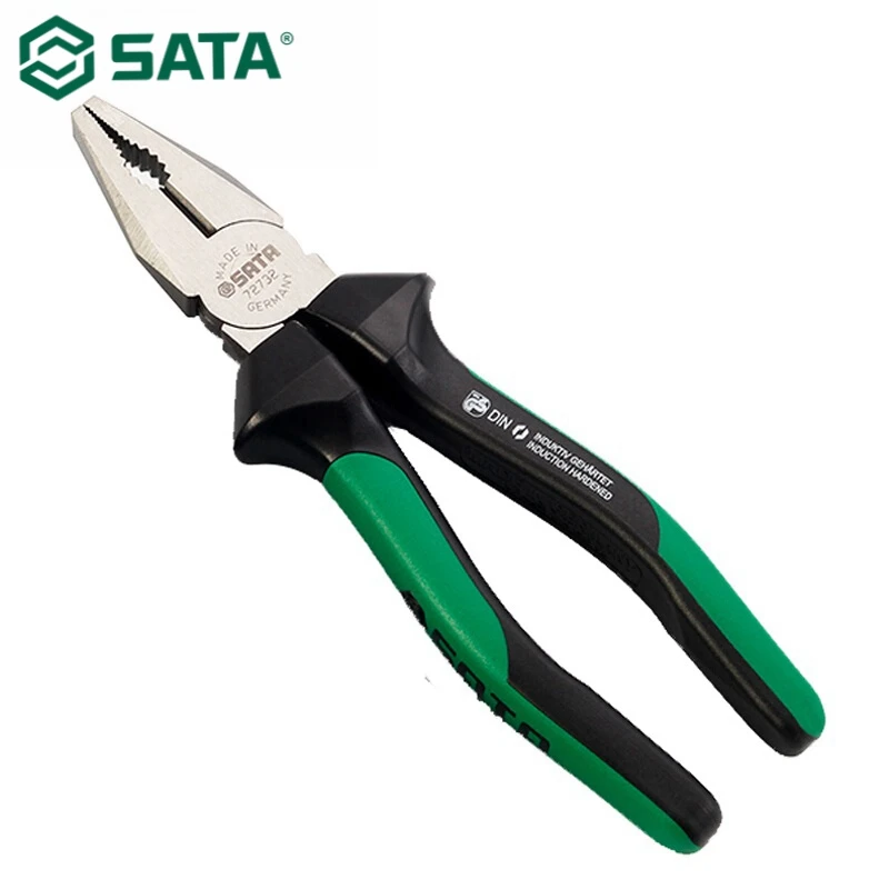 Многофункциональные плоскогубцы SATA острые длинные для проводов стандартные