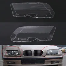 Крышка фары автомобиля Автомобильная Левая Правая крышка фары головной свет крышки объектива для BMW E46 318i 320i 323i 325i 328i 1998-2001