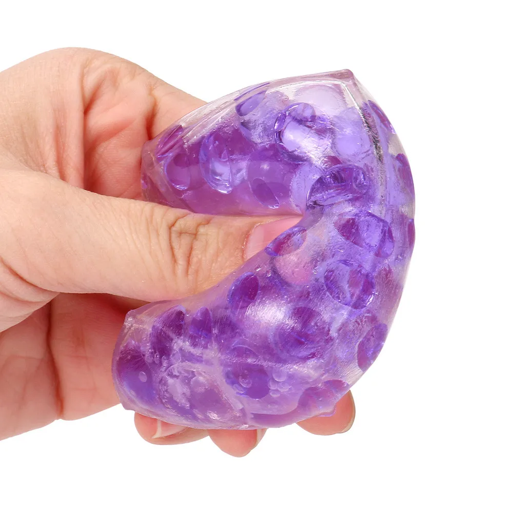 Squishy Toy Stress-Ball Vent Decompression Rebound Sensory Fidget Squeezable-Stress Bead img2