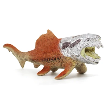 

Handmade Simulation Dunkleosteus Dinosaur Action Figure Model Decor Children Collection Kids Educational Toys for Children Gift