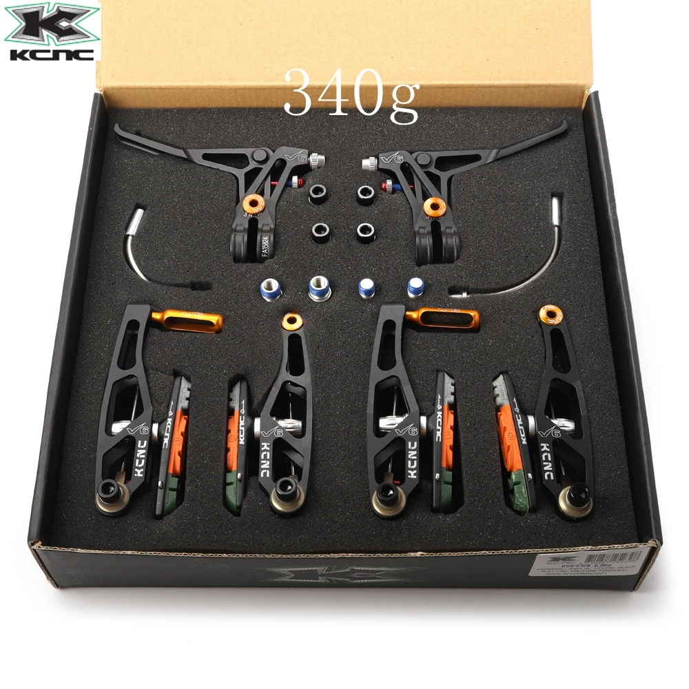 Kcnc V6 Vb6 Mtb 16 24 26 27 5 29er Mountain Bicycle Bmx Fold Bike Cruiser Linear Pull Brake Rim V Brake Caliper 340g Bicycle Brake Aliexpress