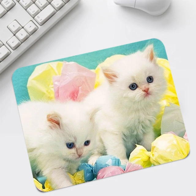 Mouse pad imagem bonito do gato antiderpante jogo pad pa