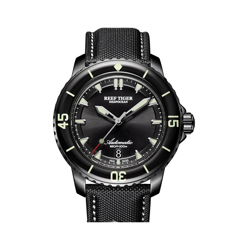 Мужские часы для дайвинга, мужские спортивные наручные часы Reef Tiger man 200 м водонепроницаемые автоматические механические наручные часы relogio masculino RGA3035
