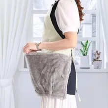 Маленькая сумка-кенгуру с держателем для котенка