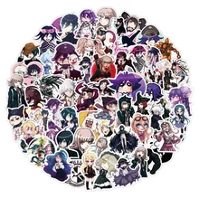 

10/30/50/100pcs Danganronpa Stickers Japan Anime Game for Laptop Skateboard Computer Notebook Car Decal Children's Toys