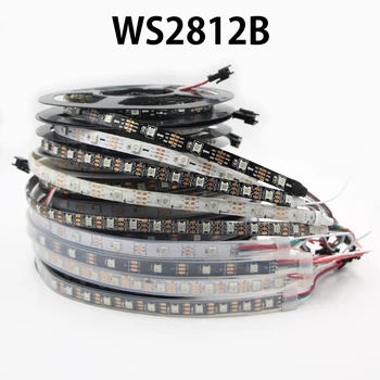

1-5m WS2812B WS2812 RGB Led Light Strips Waterproof Individually Addressable Smart RGB Led Light For Home Decoration Christmas