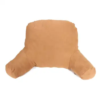 

Home Big Backrest Cushion Decor 1 Piece Cotton Linen Arm Back Support Sofa Cushion Office Room Household Plush Pillow Decor