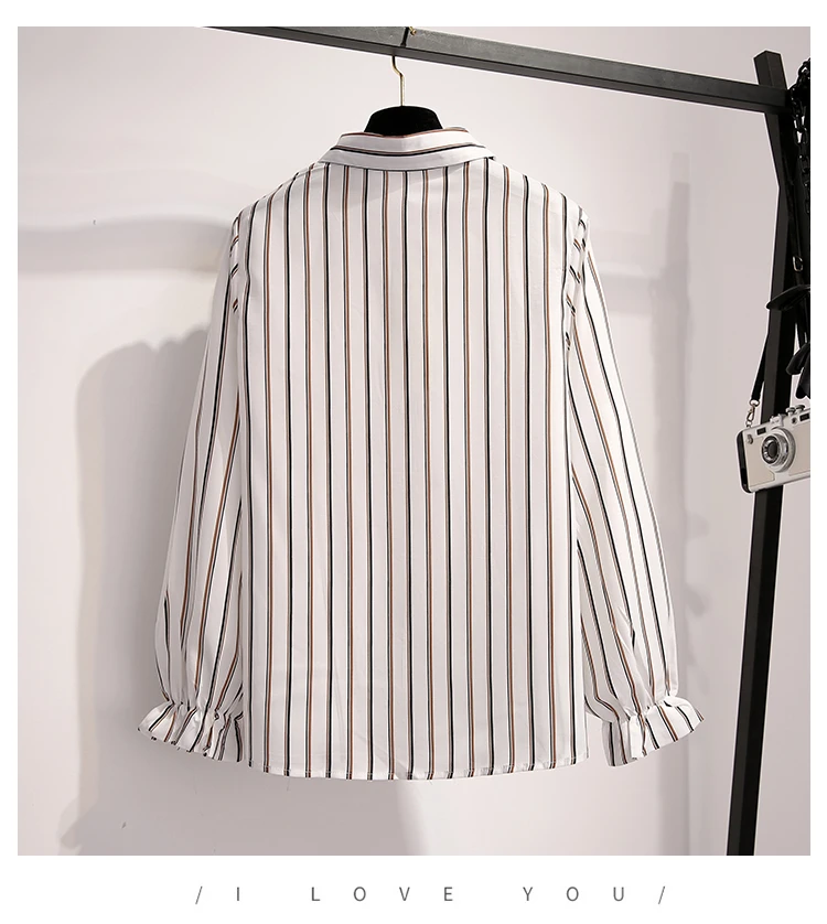 5XL комплект из двух предметов больших размеров Женские топы и штаны 2020 Полосатые