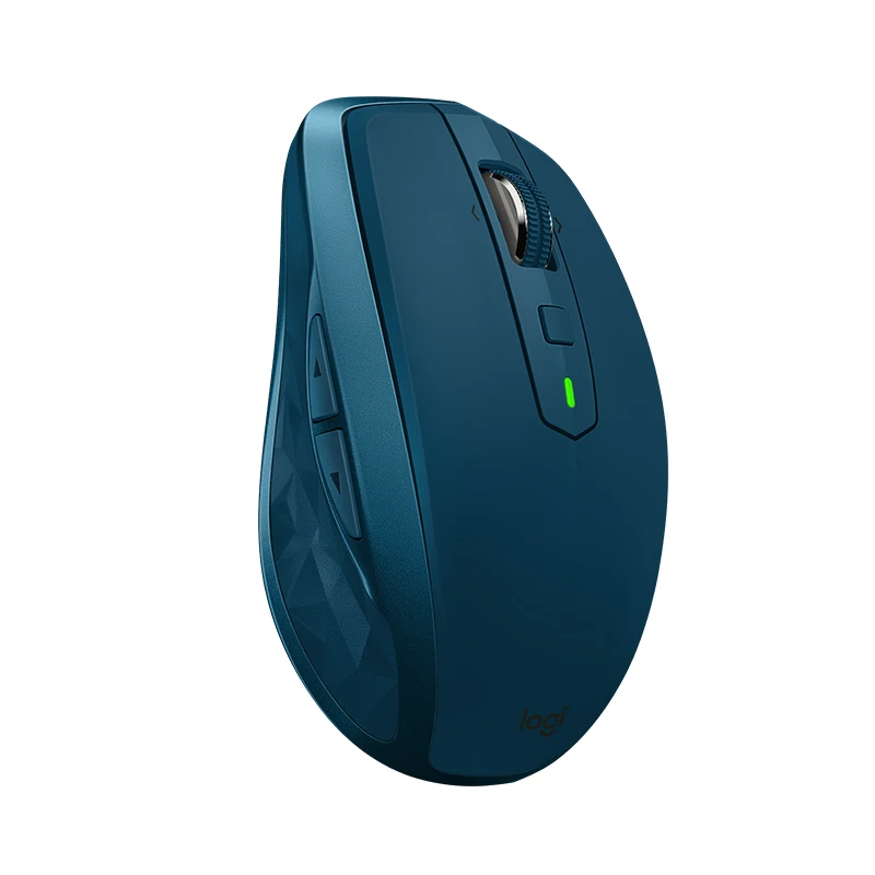 Беспроводная мышь logitech mx anywhere 2s с bluetooth, мышь с двойным подключением, игровая мышь для ноутбука, ПК, геймера - Цвет: Blue color