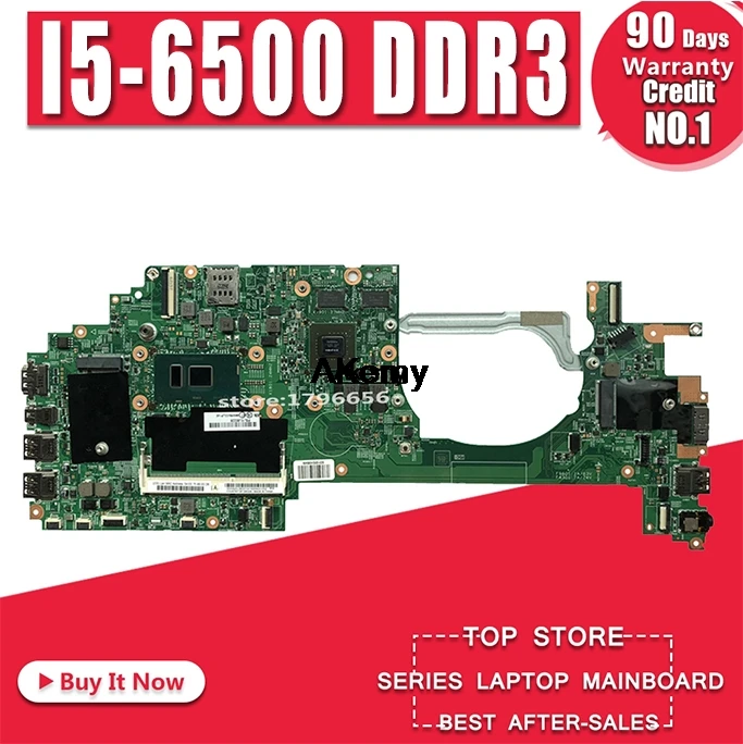 FRU: 00UP146 для lenovo Thinkpad YOGA 460 Материнская плата ноутбука 448.05106.0021 SR2EZ I7-6500U DDR3 2 GB 100%