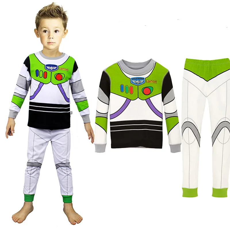 Buzz Lightyear Детская пижама для сна- костюм Дарта Вейдера. Размеры 2-6T - Цвет: Buzz Lightyear