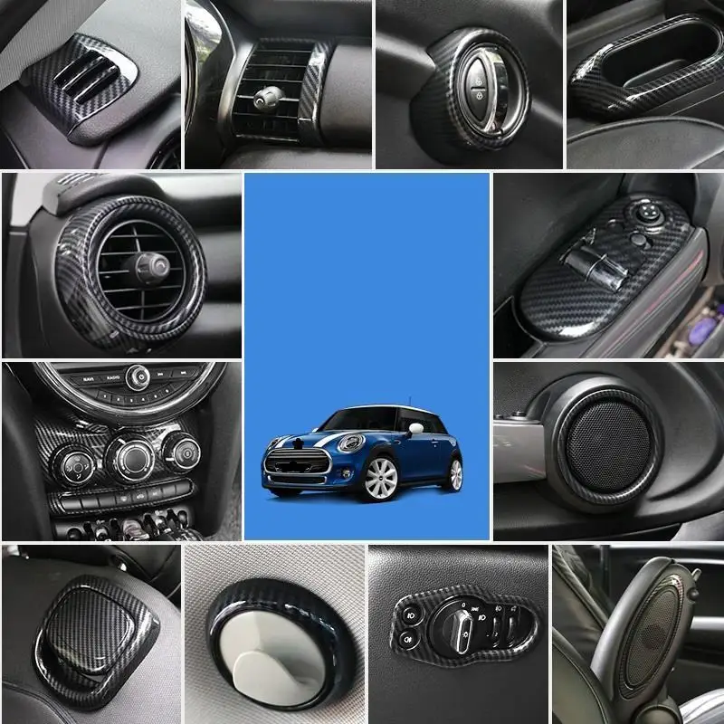 Automovil автомобильный модифицированный декоративный интерьер Лихи яркие блестки украшения аксессуары для автомобиля Стайлинг 18 19 для мини F55
