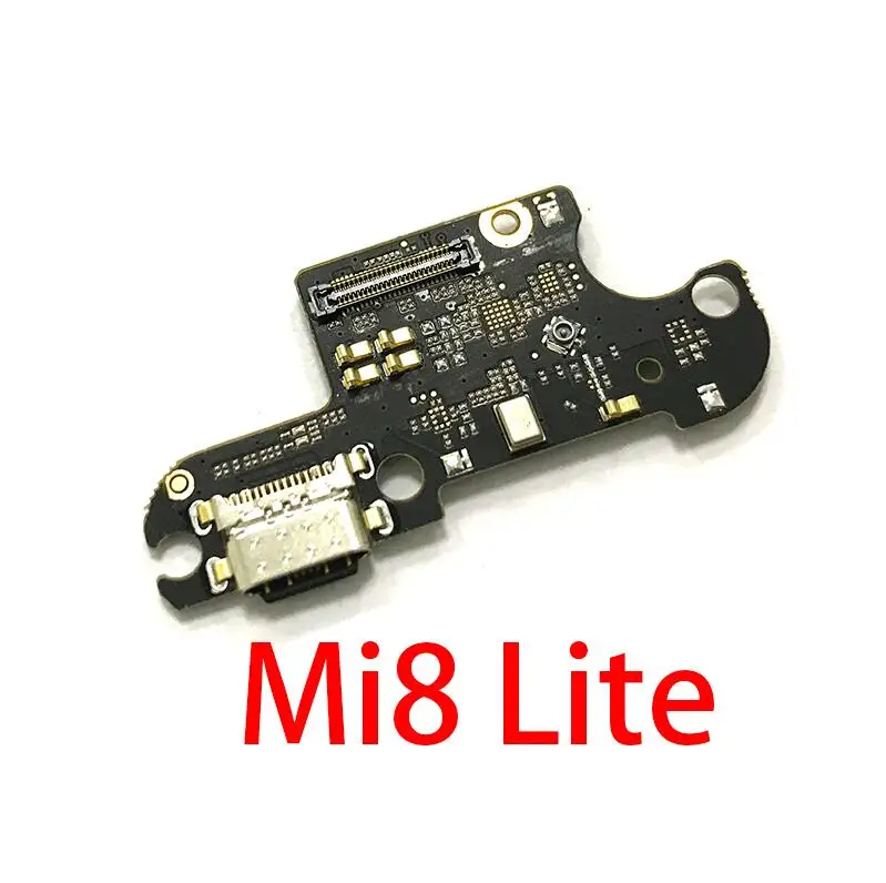 For Mi8 Lite USB порт зарядки разъем док-станции зарядная плата гибкий для Xiaomi Mi 9T A3 A2 A1 9 Se 8 Lite Max 3 Black Shark POCOPHONE F1 - Цвет: For Mi8 Lite