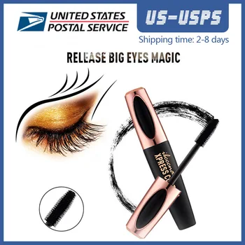 

Dropship ibcccndc Waterproof 4D Silk Fiber Lash For Eyelash Extension Black Thick Lengthening Eye korea makeup Cosmetics USPS