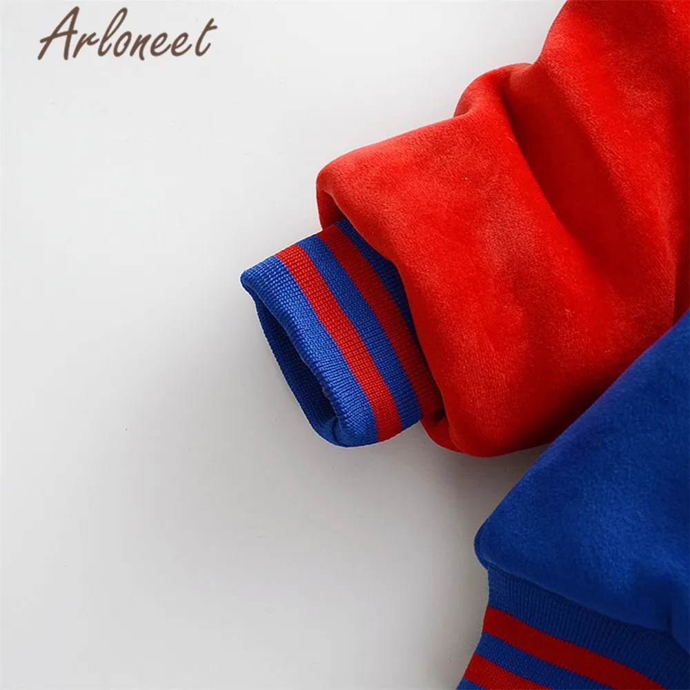 ARLONEET/пальто для малышей; теплое зимнее плотное пальто для мальчиков; Верхняя одежда с капюшоном; куртка на молнии с сумкой в виде животных; пальто с рисунком собаки; куртка для маленьких девочек