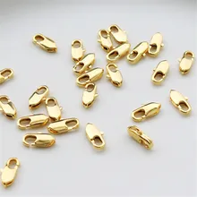 

14K gold clad DIY accessories fishtail buckle spring buckle lobster buckle connection buckle a bracelet necklace elastic buckle