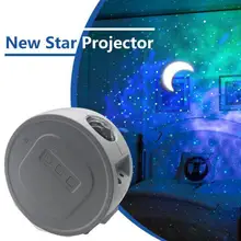 Kolorowe diody LED Ocean Star lampa projektora mgławica lampka nocna z USB ładowania głęboki sen Starlight snu lampa projektora dla dzieci prezent dla dzieci