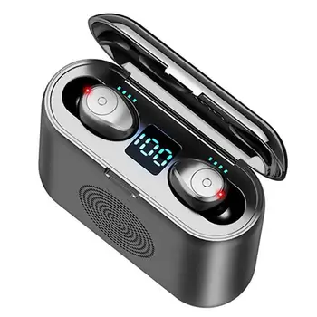 

Durable Earphone Portable Delicate Design G6 Wireless BT5.0 In-ear HiFi Stereo Headset with Bluetooth Speaker Charging Box