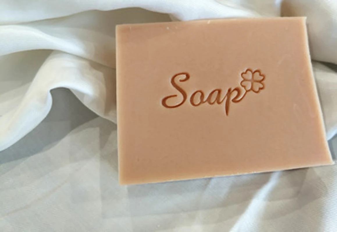 Handmade Letter Transparent DIY Soap Stamp, Beautiful Flower Leaf, Acrylic Soap Making Chapter, Custom Stamps, Birthday Gift