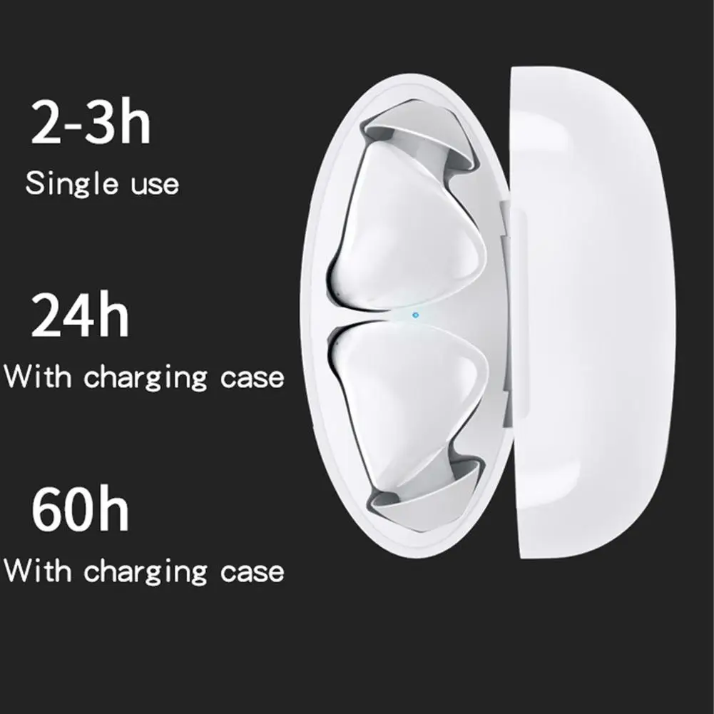 TWS Bluetooth 5 0 Earphone With Microphone Wireless Bluetooth Earbuds Stereo Earphones Sweatproof for Samsung iPhone Huawei