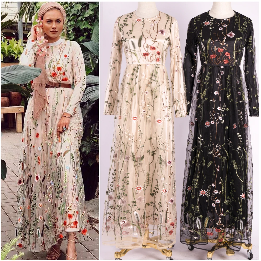 Одежда в турецком стиле мусульманское платье кафтан Турция Омега Индонезии