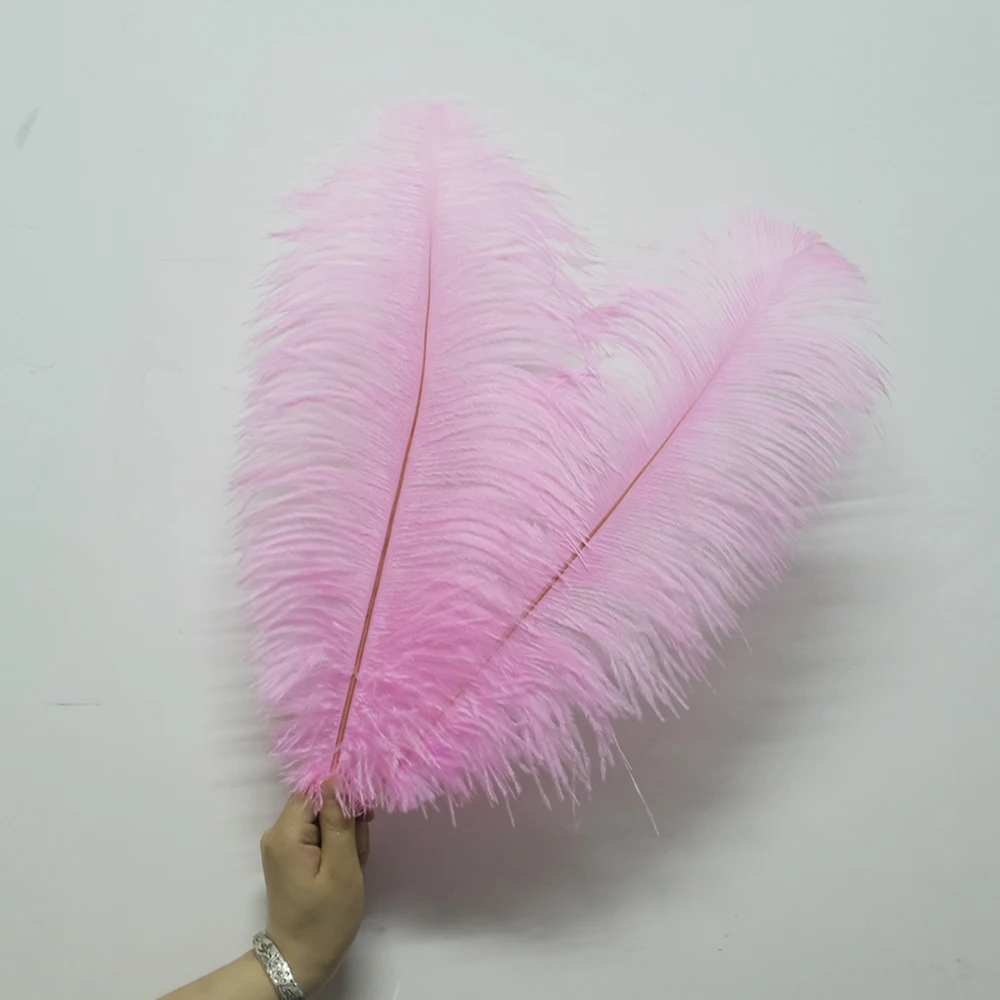 Large Pink Fluffy Feathers