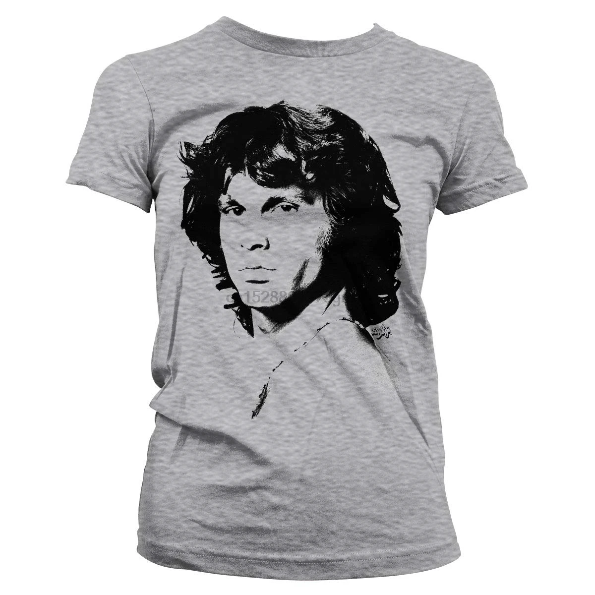 Футболка Jim Morrison с официальной лицензией для портретов летняя футболка брендовая