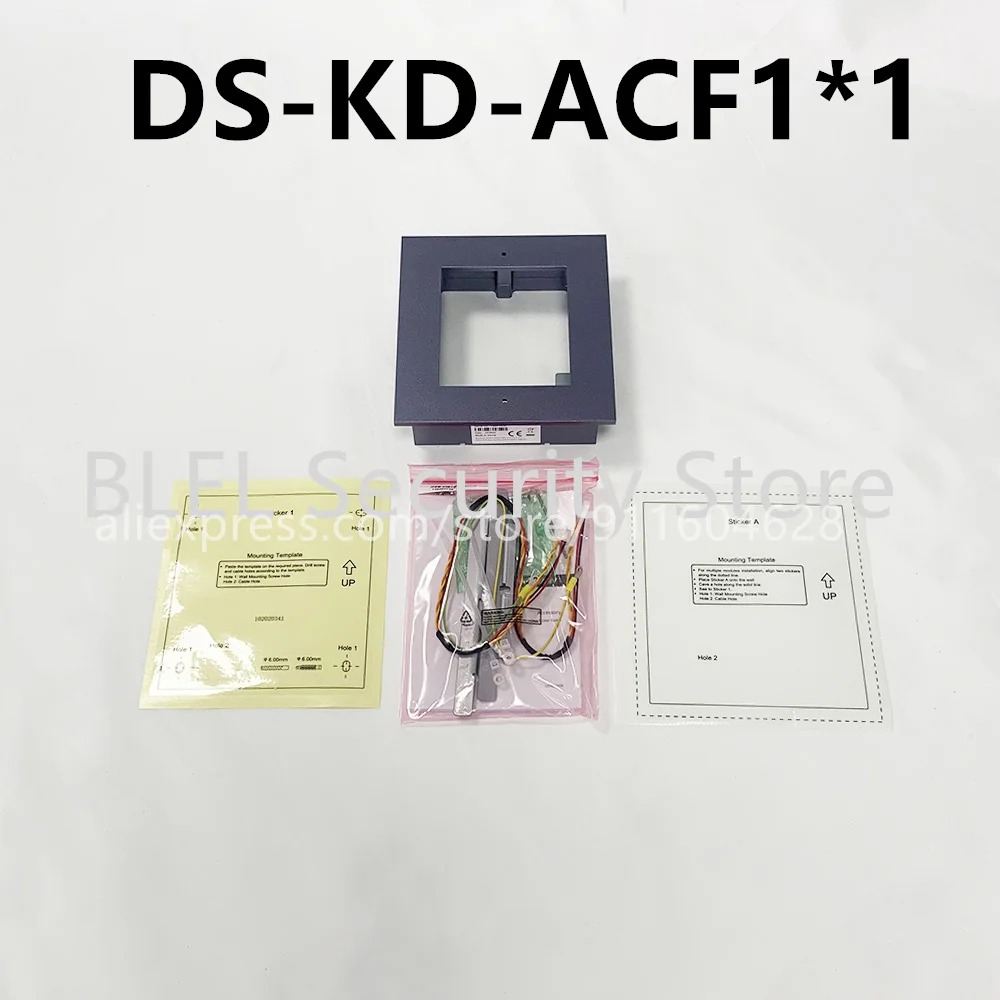 Original Hikvision DS-KD8003-IME1 Video Intercom Module Door Station Access DS-KD-ACF1 DS-KD-ACF2 DS-KD-ACW1 DS-KD-KP apartment intercom system with door release Door Intercom Systems