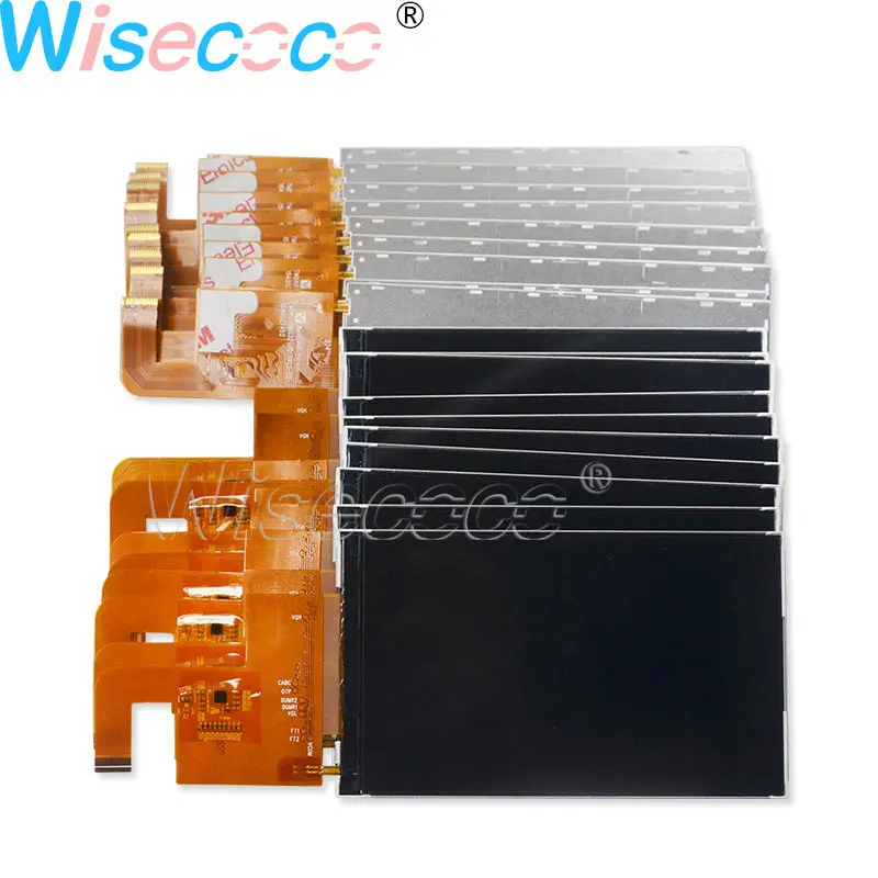 Wisecoco 4 дюйма 480*800 ЖК-дисплей экран 550 нит ips MIPI 25 pins FPC ЖК-дисплей для ручной и КПК