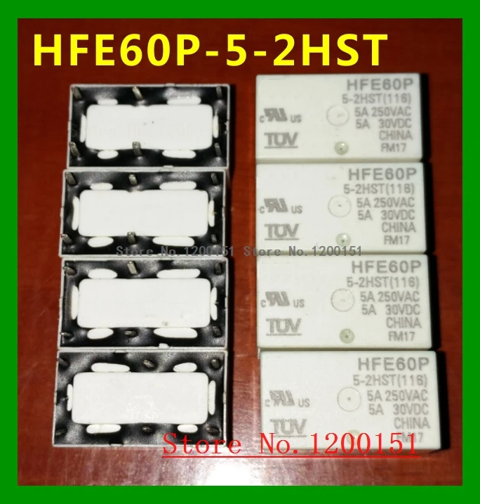 HFE60P 5-1HDST 5-1HDSTG 5-1HDST-L1 5-1HDST-L2 5-1HDST-R 5-2HST 5-2HST-L1 реле DIP-6