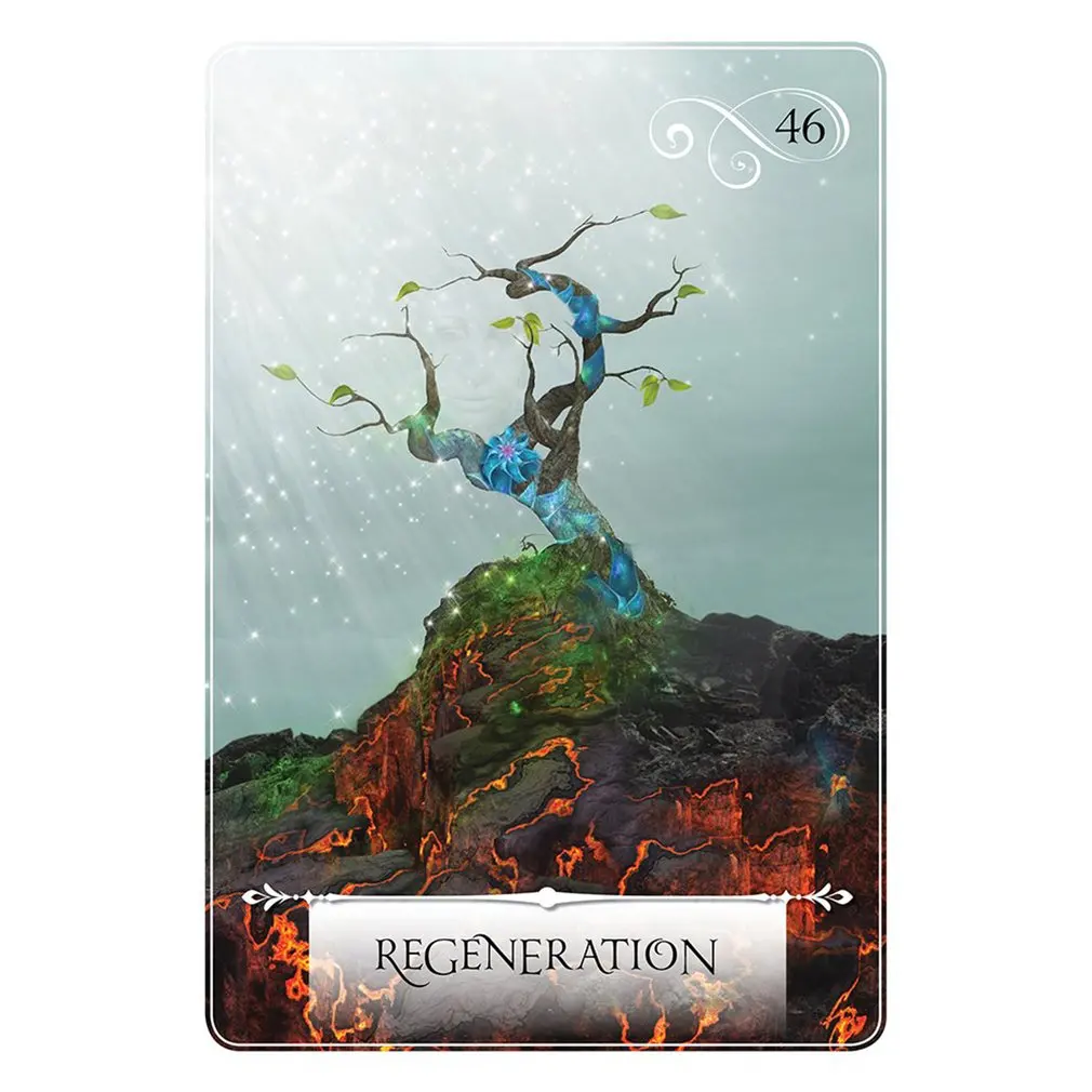 God of Wisdom английская красота Oracle Card Deck английская настольная игра Oracle Card divination Fate настольная игра