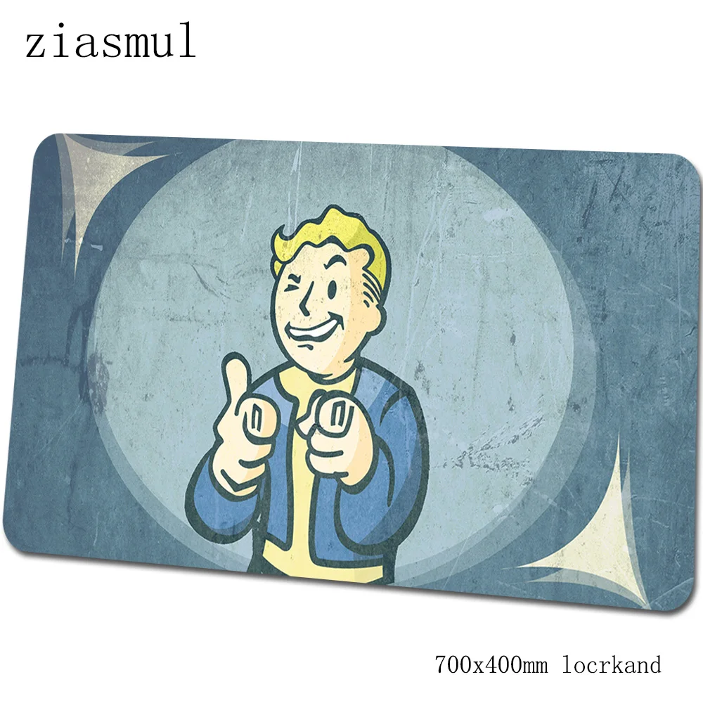 Fallout коврик для мыши 700x400x3 мм игровой коврик для мыши большой коврик для геймера подарок игра компьютерный стол Клавиатура со встроенной мышью индивидуальные игровые коврики - Цвет: Size 700x400x3mm