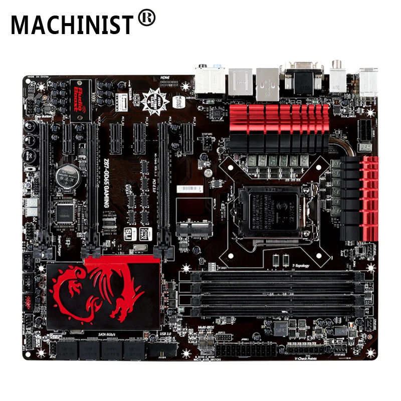 

For MSI Z87-GD65 GAMING Desktop motherboard Intel Z87 LGA 1150 ATX DDR3 32GB SATA3.0 USB3.0 PCI-E 3.0 100% fully Tested