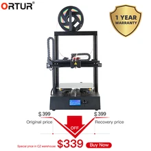 Ortur4-V1/Ortur4-V2, опция FDM 3d принтер, сделай сам, обновленный комплект, обновление, отключение питания, большой размер печати 260*310*305 мм, бизнес Impressora 3D