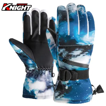 

Unisex Warm Ski Gloves Windproof Riding Motorcycle Gloves Full Finger Outdoor Women Touch Screen Skiing Glove Camping Hiking