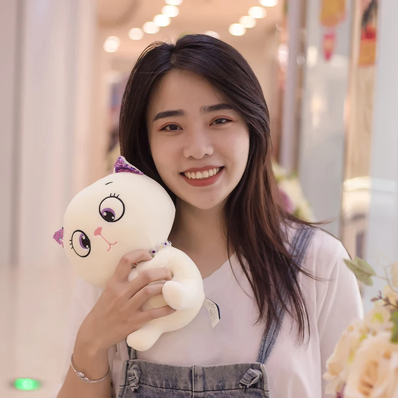 Kawaii милый Кот плюшевые игрушки мягкие милые животные куклы для детей девочек подарок на день рождения милые подарки ко дню Валентина