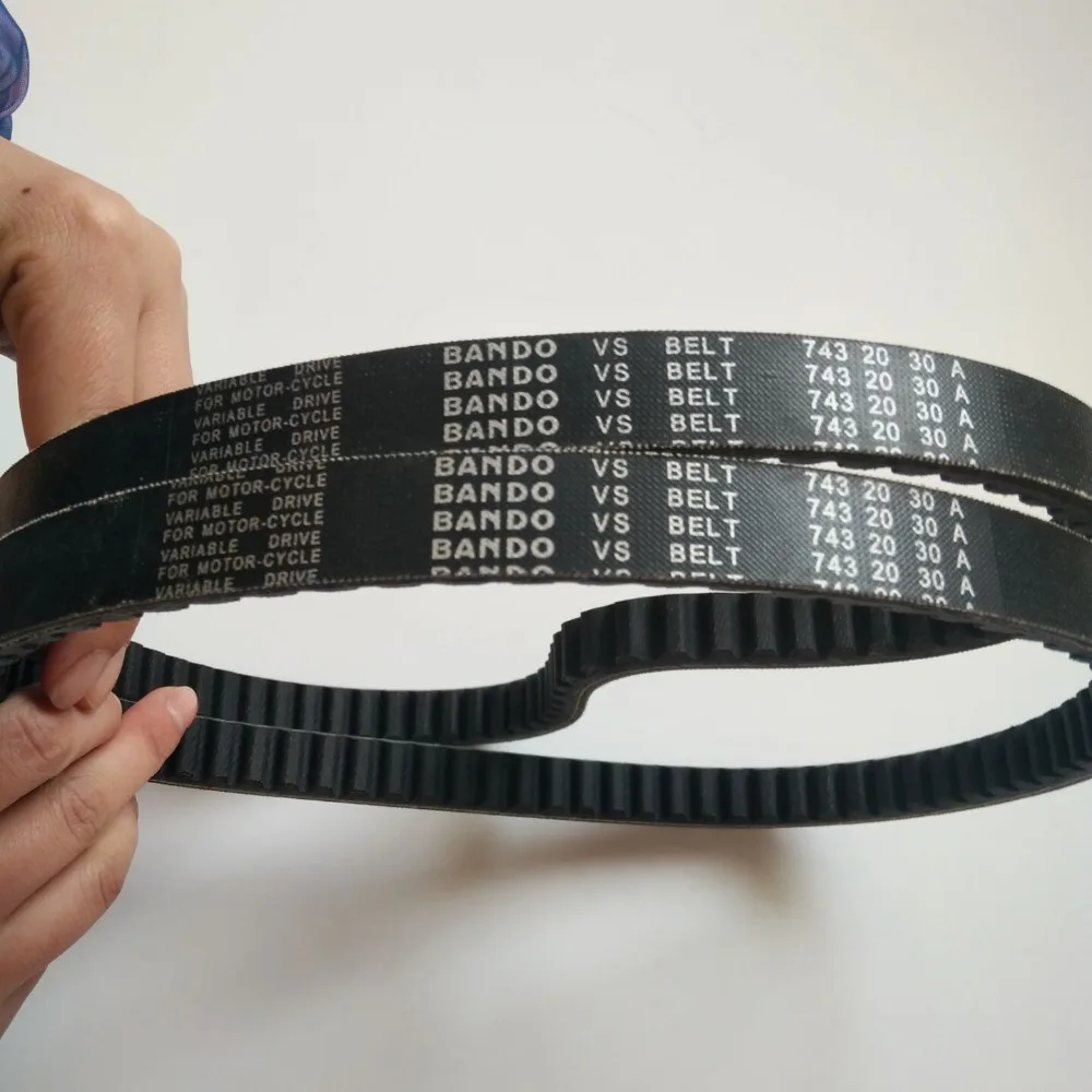 Ремень приводного ремня CVT Bando 743 20 30 для скутера мопеда квадроцикла 152QMI 157QMJ GY6 125 150