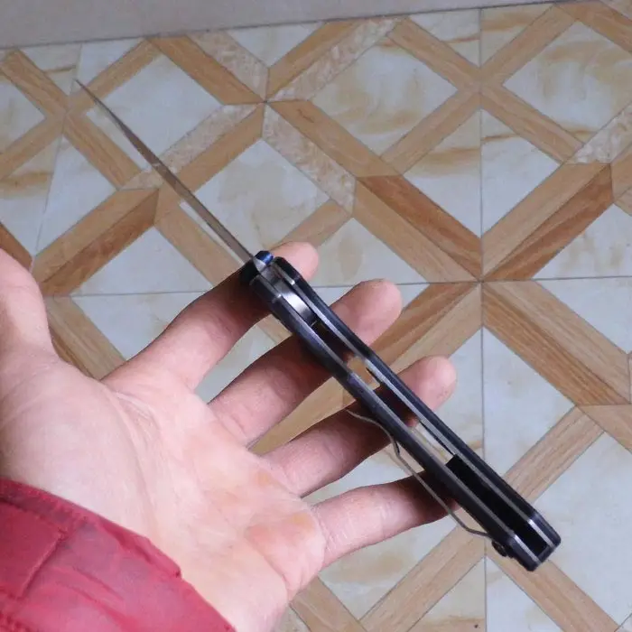 Cena 58 60HRC Ganzo F7611 440C G10 lub uchwyt z włókna węglowego składany nóż Survival narzędzia kempingowe scyzoryk taktyczne edc narzędzia do pracy na zewnątrz