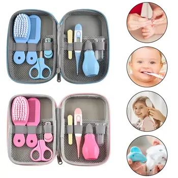 

8PCS Children's Baby Nail Clipper Nasal Absorber Electronic Thermometer Combination Set Newborn Baby Care Supplies
